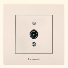 Panasonic Karre Plus TV aljzat átmenő bézs (keret nélkül) villanyszerelés