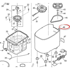 Panasonic kenyérsütő palást SD2511KXC, SD2511KXE kisháztartási gépek kiegészítői