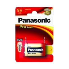 Panasonic Pro Power 6LR61PPG/1BP 9V blokk szupertartós alkáli elem ceruzaelem