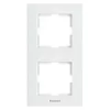 Panasonic Sorolókeret (2-es) függőleges, fehér, Panasonic feliratos