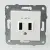 Panasonic USB aljzat (5V - 2A) keret nélkül, fehér