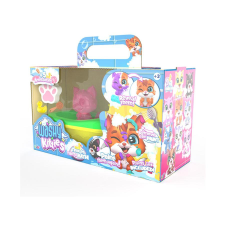  Pancsoló cicusok fürdőkáddal, Pinki (1981) játékfigura