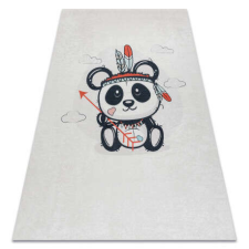 Panda BAMBINO 1129 mosható szőnyeg panda gyerekeknek csúszásgátló - krém 80x150 cm lakástextília