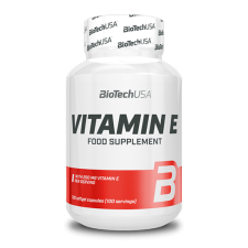 Panda Nutrition BioTech USA Vitamin E - 100 lágyzselatin kapszula vitamin és táplálékkiegészítő