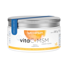 Panda Nutrition Vita C + MSM - 150 g - Nutriversum [150 g] vitamin és táplálékkiegészítő