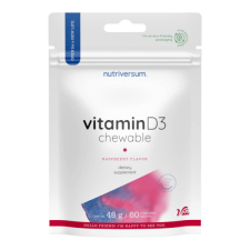 Panda Nutrition Vitamin D3 rágótabletta - 60 rágótabletta - Nutriversum [60 rágótabletta] vitamin és táplálékkiegészítő