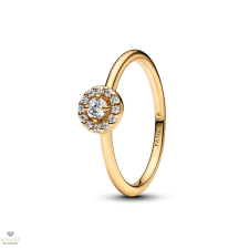 Pandora 14k aranyozott gyűrű 52-es méret - 163554C01-52 gyűrű