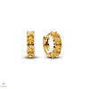 Pandora 14K aranyozott sárga karika fülbevaló - 263851C02