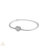 Pandora a szerelem pillanatai szív karkötő 19 cm - 590727CZ-19