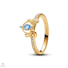 Pandora Disney Hamupipőke tökhintója gyűrű 60-as méret - 163059C01-60 gyűrű