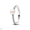 Pandora édesvízi tenyésztett gyöngyös pavé gyűrű 56-os méret - 193158C01-56