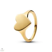 Pandora gravírozható szív gyűrű 52-es méret - 163988C00-52 gyűrű