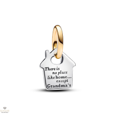 Pandora kéttónusú nagymama háza függő charm - 763205C00 egyéb ékszer