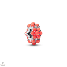 Pandora korallszínű óceán charm - 793897C01 medál