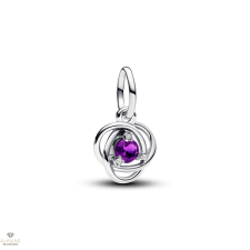 Pandora lila örökkévalóság köre függő charm - 793125C02 egyéb ékszer