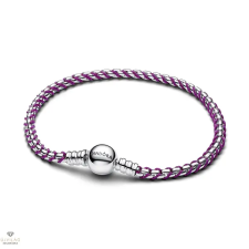 Pandora Lila zsinóros lánc karkötő 18 cm - 593816C03-18 karkötő