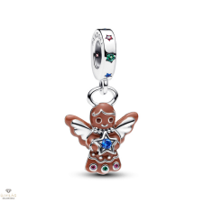 Pandora Mézeskalács Angyal charm - 794247C01 medál
