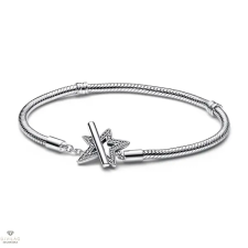 Pandora Moments Aszimmetrikus Csillag T-kapcsos Kígyólánc karkötő 16 cm - 592357C01-16 karkötő
