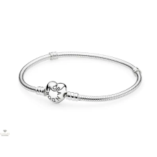 Pandora Moments karkötő szív alakú zárral 17 cm - 590719-17 karkötő