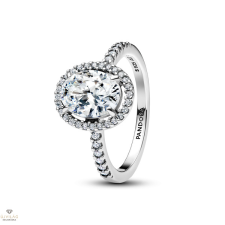Pandora ovális szikrázó gyűrű 60-as méret - 193777C01-60 gyűrű