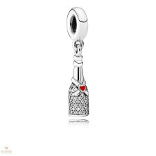 Pandora pezsgős üveg charm - 792152CZ medál