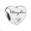 Pandora "Kislányom" Szív charm - 791726PCZ