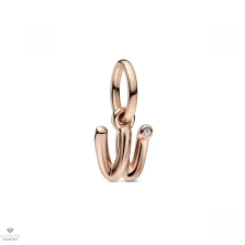 Pandora "W" betű charm - 782481C01 egyéb ékszer
