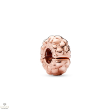 Pandora szegecses mintás 14k rózsaaranyozott klip - 782716C00 egyéb ékszer