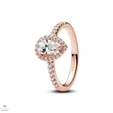 Pandora szikrázó csepp gyűrű 50-es méret - 182835C01-50 gyűrű