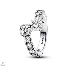Pandora szikrázó köves gyűrű 48-as méret - 193149C01-48 gyűrű