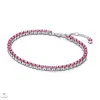 Pandora szikrázó rózsaszín tenisz karkötő 18 cm - 591469C04-18