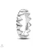 Pandora végtelen szívek gyűrű 56-os méret - 193427C00-56