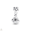 Pandora virágzó rózsa függő charm - 793213C00