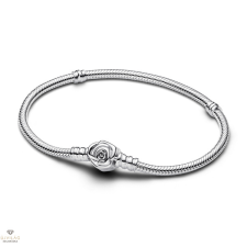 Pandora virágzó rózsa kígyólánc karkötő 21 cm - 593211C00-21 karkötő