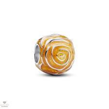 Pandora virágzó sárga rózsa charm - 793212C02 egyéb ékszer