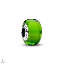 Pandora zöld mini muránói üveg charm - 793106C00 egyéb ékszer
