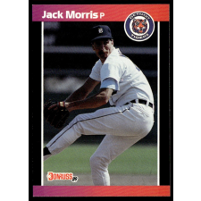Panini 1989-1990 Donruss #234 Jack Morris gyűjthető kártya