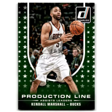 Panini 2014-15 Donruss Production Line Assists #2 Kendall Marshall gyűjthető kártya