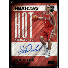 Panini 2015-16 Hoops Hot Signatures #HS-SD Sam Dekker gyűjthető kártya