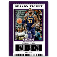 Panini 2019-20 Panini Contenders Draft Picks Variations #38 LeBron James gyűjthető kártya