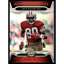 Panini 2019 Panini Certified Record Breakers #RB-JR Jerry Rice gyűjthető kártya