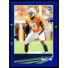 Panini 2020 Donruss Press Proof Blue #286 Darrell Taylor gyűjthető kártya