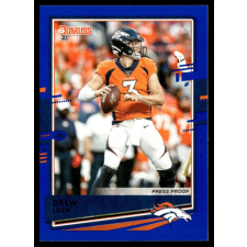 Panini 2020 Donruss Press Proof Blue #87B Drew Lock gyűjthető kártya