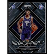 Panini 2021-22 Panini Prizm Emergent #26 Jaden Springer gyűjthető kártya