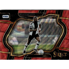 Panini 2022 Select FIFA Soccer Field Level Red Wave Prizm #224 Antonio Rudiger gyűjthető kártya