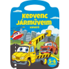 Pannon-Literatúra Kft. Kedvenc járműveim kifestő - 5-6 éveseknek