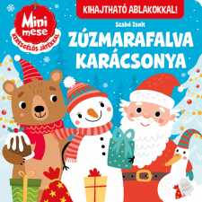Pannon-Literatúra Kft. Zúzmarafalva karácsonya - kihajtható ablakokkal (mini mese) gyermek- és ifjúsági könyv