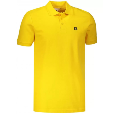  Pánské triko s límečkem ALTISPORT CARRYOVER ALM065203 ŽLUTÁ méret: 4XL férfi póló