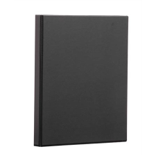 PANTA PLAST A4 Gyűrűs könyv panorámás - Fekete mappa