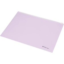 PANTA PLAST Irattartó tasak, A4, PP, cipzáras, PANTA PLAST, pasztell lila tasak